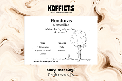 Honduras, Montecillos (espresso roast)